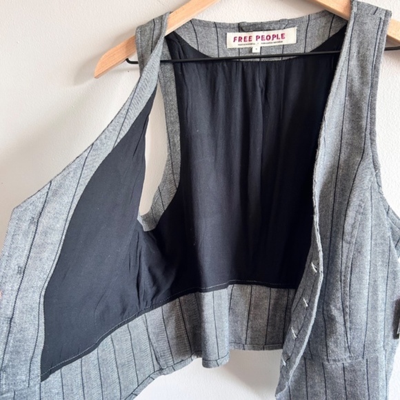 Free People Jeanette Stripe Vest | Size Small | NWT - Picture 10 of 16